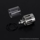YFTK Hollow Cap for e-Vapor Flash V4.5 / V4.5S+ Style RTA - Silver
