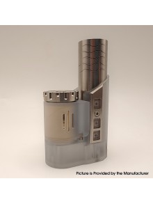 Authentic Sixty Million Dollar Man DNA60C 60W SBS Box Mod - Matte PC, 1 x 186500 / 18650, VW 1~60W, Evolv DNA60C Chip