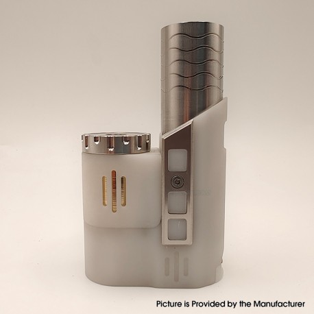 Authentic Sixty Million Dollar Man DNA60C 60W SBS Box Mod - White POM, 1 x 186500 / 18650, VW 1~60W, Evolv DNA60C Chip