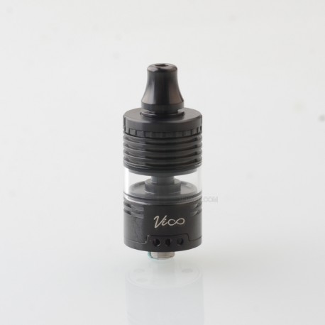 Vico Style MTL / RDL RTA Rebuildable Tank Atomizer - Black, 4ml, 22mm Diameter