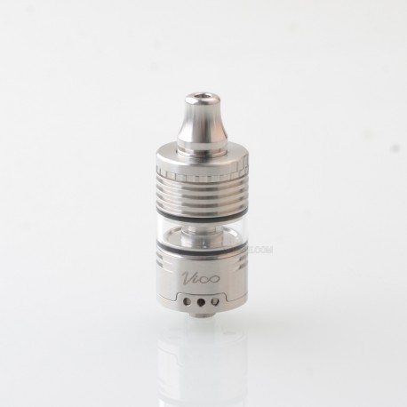 Vico Style MTL / RDL RTA Rebuildable Tank Atomizer - Silver, 4ml, 22mm Diameter
