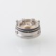 Vico Style MTL / RDL RTA Rebuildable Tank Atomizer - Silver, 4ml, 22mm Diameter