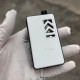 Authentic MK MODS Replacement Front + Back Cover Panel Plate for dotMod dotAIO V3 Kit - White, Acrylic (2 PCS)