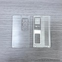 Authentic MK MODS Replacement Front + Back Cover Panel Plate for dotMod dotAIO V3 Kit - Translucent, Acrylic (2 PCS)