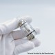 YFTK Replacement Nano Tank Kit Tank Tube + Chimney for BY-KA V.11 V11 Style MTL RTA - Translucent