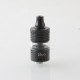 YFTK Vico Style MTL / RDL RTA Rebuildable Tank Atomizer - Black, 4ml, 22mm Diameter