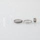 YFTK Standard Glass Kit for Four One Five 415 Virtuous Style 22mm RTA - Transparent
