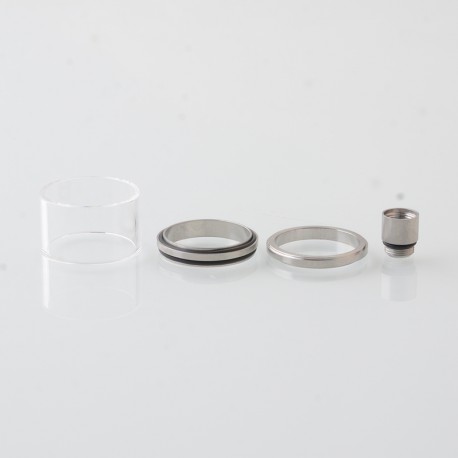 YFTK Standard Glass Kit for Four One Five 415 Virtuous Style 22mm RTA - Transparent