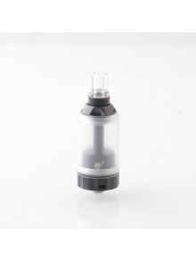 BY-KA V.11 V11 Style MTL RTA Atomizer - Translucent + Black, SS + PC, 5.5ml, Air Pins 1.2 / 1.4 / 1.7mm, 23mm Diameter