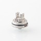 Rekavape Monarchy OST-R Moyard Style MTL RTA Atomizer - Silver, 316SS + PEEK + PCTG, 3.5ml, Air Pin 1.0, 1.2, 1.5, 1.8mm, 22mm
