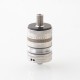 Rekavape Monarchy OST-R Moyard Style MTL RTA Atomizer - Silver, 316SS + POM + PCTG, 3.5ml, Air Pin 1.0, 1.2, 1.5, 1.8mm, 22mm