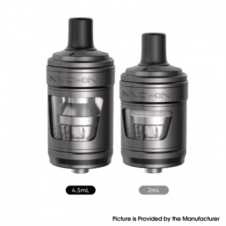 [Ships from Bonded Warehouse] Authentic Innokin Zenith II Pro Tank Atomizer - Gunmetal Grey, 4.5ml, 0.3ohm / 0.8ohm