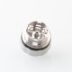 Rekavape BY-KA V.11 V11 Style MTL RTA Atomizer Nano Set - Silver, 316SS + PEI, 3.5ml, Air Pins 1.2 / 1.4 / 1.7mm, 23mm Diameter
