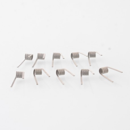 Authentic Thunder Cloud Blaze Ni80 Pre-Built 3-Core Clapton Coil - 0.3ohm, 29Ga x 3 + 38Ga (10 PCS)