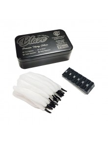 Authentic ThunderHead Creations 100% Organic Premium Cotton - 85mm, Single Head Shoelace Cotton (25 PCS)