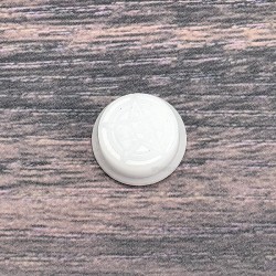 SXK Fired Button for SXK Frankenskull Style Squonk mod - White, POM