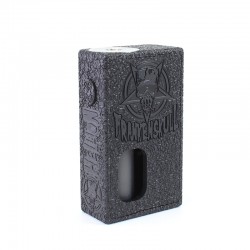 SXK FrankenSkull Style Squonk BF Box Mod - Black, POM, 1 x 18650