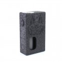 SXK FrankenSkull Style Squonk BF Box Mod - Black, POM, 1 x 18650
