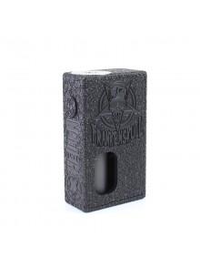 SXK FrankenSkull Style Squonk BF Box Mod - Black, POM, 1 x 18650