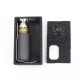 SXK FrankenSkull Style Squonk BF Box Mod - Black, POM, 1 x 18650