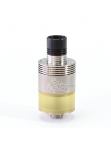 SXK ParavozZ Babe Style RDTA Rebuildable Tank Dripping Atomizer - Silver, Titanium Alloy + PEI, 19mm