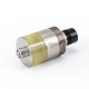 SXK ParavozZ Babe Style RDTA Rebuildable Tank Dripping Atomizer - Silver, Titanium Alloy + PEI, 19mm