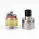 SXK ParavozZ Babe Style RDTA Rebuildable Tank Dripping Atomizer - Silver, Titanium Alloy + PEI, 19mm