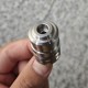 YFTK V6 MTL RTA Rebuildable Tank Atomizer - Silver, 316 Stainless Steel, 2.0ml, 23mm Diameter