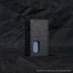 FrankenSkull Style Squonk BF Mechanical Box Mod with 6ml Bottle - Black Hellion Basic, Aluminum Alloy, 1 x 18650