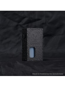 FrankenSkull Style Squonk BF Mechanical Box Mod with 6ml Bottle - Black Hellion Basic, Aluminum Alloy, 1 x 18650