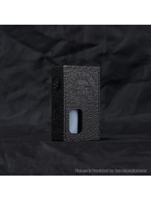 FrankenSkull Style Squonk BF Mechanical Box Mod with 6ml Bottle - Black Hellion ZFG, Aluminum Alloy, 1 x 18650