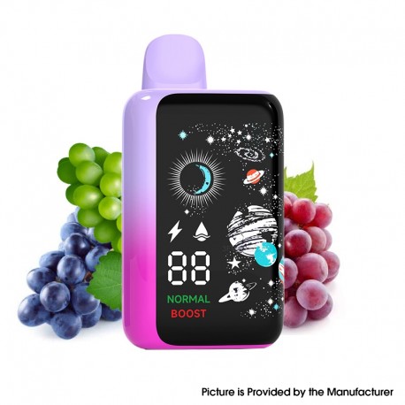 [Ships from Bonded Warehouse] YUMI Nebula 50K Disposable Vape Kit - Royal Grape, 650mAh, 50K Puffs, 1.0ohm, 50mg