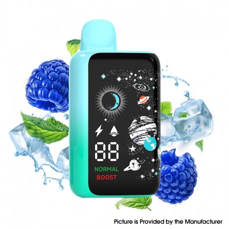 [Ships from Bonded Warehouse] YUMI Nebula 50K Disposable Vape Kit - Blue Raze Ice, 650mAh, 50K Puffs, 1.0ohm, 50mg