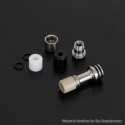 Authentic YFTK Telescopic Claw Hammer 510 Drip Tip Set - Silver 4 PCS Mouthpieces