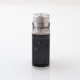 Authentic MECHVAPE x EVOLV Paramour DNA80C 80W SBS Box Mod - Silver Black, VW 1~80W, 1 x 18650 / 21700, Evolv DNA80C Chip