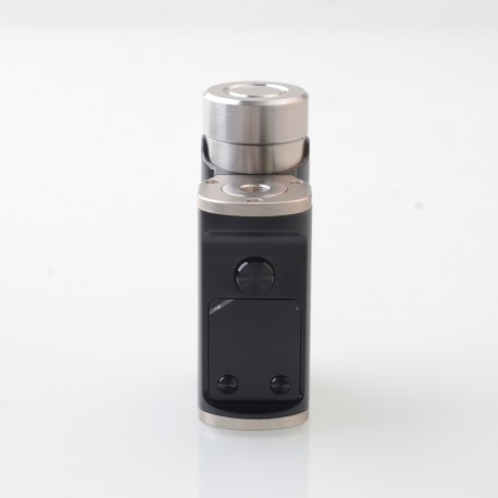 Authentic MECHVAPE x EVOLV Paramour DNA80C 80W SBS Box Mod - Silver Black, VW 1~80W, 1 x 18650 / 21700, Evolv DNA80C Chip