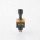Authentic Veepon Tita X2 RBA for BB / Billet / Boro Mod - Black, Air Pin 1.0, 1.2, 1.5, 2.0, 2.5, 3.0, 3.5, 4.0mm