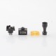 Authentic Veepon Tita X2 RBA for BB / Billet / Boro Mod - Black, Air Pin 1.0, 1.2, 1.5, 2.0, 2.5, 3.0, 3.5, 4.0mm