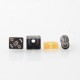 Authentic Veepon Tita X2 RBA for BB / Billet / Boro Mod - Black, Air Pin 1.0, 1.2, 1.5, 2.0, 2.5, 3.0, 3.5, 4.0mm