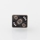 Authentic Veepon Tita X2 RBA for BB / Billet / Boro Mod - Black, Air Pin 1.0, 1.2, 1.5, 2.0, 2.5, 3.0, 3.5, 4.0mm