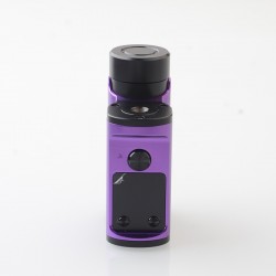Authentic MECHVAPE x EVOLV Paramour DNA80C 80W SBS Box Mod - Purple Black, VW 1~80W, 1 x 18650 / 21700, Evolv DNA80C Chip