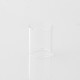 YFTK Replacement Glass Tank Tube for YFTK Hollow Cap for e-Vapor Flash V4.5 / V4.5S+ Style RTA - Transparent