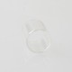 YFTK Replacement Glass Tank Tube for YFTK Hollow Cap for e-Vapor Flash V4.5 / V4.5S+ Style RTA - Transparent