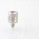 YFTK Hollow Cap for e-Vapor Flash V4.5 / V4.5S+ Style RTA - Silver