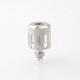 YFTK Hollow Cap for e-Vapor Flash V4.5 / V4.5S+ Style RTA - Silver