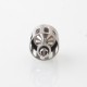 YFTK Hollow Cap for e-Vapor Flash V4.5 / V4.5S+ Style RTA - Silver