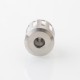 YFTK Hollow Cap for e-Vapor Flash V4.5 / V4.5S+ Style RTA - Silver