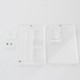 Authentic MK MODS Replacement Front + Back Cover Panel Plate for dotMod dotAIO V3 Kit - Translucent, Acrylic (2 PCS)