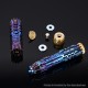 Comp Lyfe Comply Predator Style Mechanical Mech Mod - Blue, Titanium Alloy, 1 x 18650