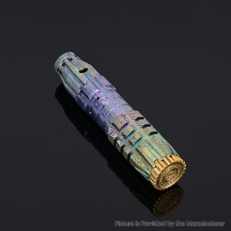 Comp Lyfe Comply Predator Style Mechanical Mech Mod - Anodic Oxidation A, Titanium Alloy, 1 x 18650